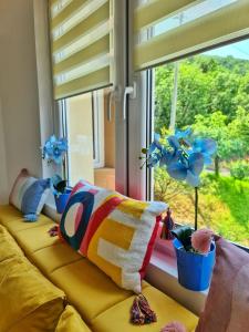 Posezení v ubytování Apartman Berlin Sokobanja