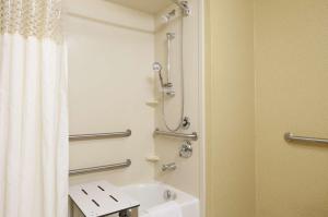Koupelna v ubytování Hampton Inn & Suites Moline-Quad City Int'l Aprt