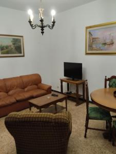 Telewizja i/lub zestaw kina domowego w obiekcie Casa Graziella