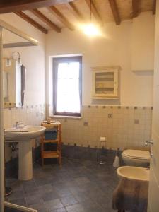 Kúpeľňa v ubytovaní Casale L'Upupa