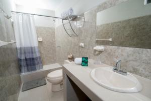 Koupelna v ubytování Casa Real