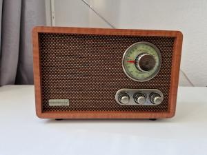 ザンクト・アンドレーアスベルクにあるAl Caponeの古式の無線