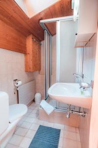 Koupelna v ubytování Relais Fleuri