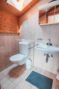 Koupelna v ubytování Relais Fleuri