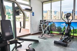 Γυμναστήριο ή/και όργανα γυμναστικής στο Hotel Poblado Alejandria