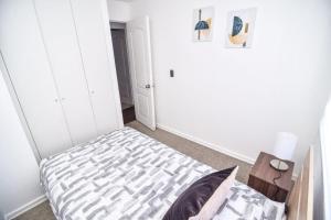 Postel nebo postele na pokoji v ubytování Apartamento Altos del boldo!!!