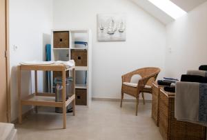 Kuchyň nebo kuchyňský kout v ubytování Villa&Loge