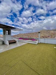 Nespecifikovaný výhled na hory nebo výhled na hory při pohledu z apartmánu