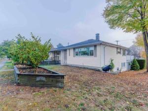 a house with a tree in a wooden box at Cozy Capitol Hill Bungalow - 3BD/2BA Retreat in Burnaby