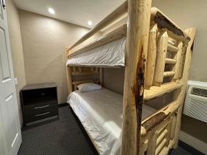 a bedroom with two bunk beds in a room at Black Jack Inn in South Lake Tahoe +40 photos