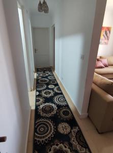 Postel nebo postele na pokoji v ubytování Madinty amazing view 2 rooms fully air-conditioned apartment at Madinty city for families only مدينتي