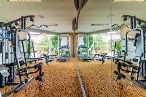 Fitness centrum a/nebo fitness zařízení v ubytování Swiss-Belinn Malang