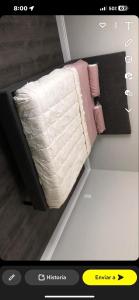 a picture of a bed in a room at Cerca aeropuerto in Mexico City