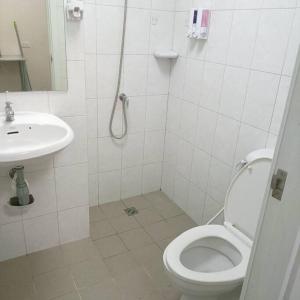 Koupelna v ubytování Condo near airport / free WiFi Plum Phaholyothin 89
