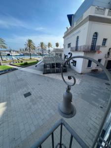 a view from a balcony of a building at La Sardineta del Serrallo in Tarragona