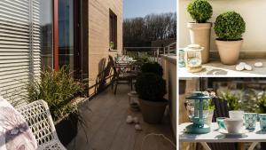 Balkón alebo terasa v ubytovaní Apartament Ap94