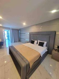 Postel nebo postele na pokoji v ubytování Executive modern villa in jomtein near beach