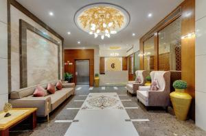 Posezení v ubytování The Caliph Hotel, Mumbai Near Powai Lake