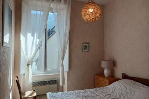 Postel nebo postele na pokoji v ubytování Appartement Châlet de la Pique