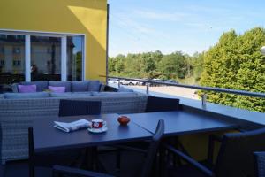 Balcone o terrazza di Hotel-Restaurant Stand'Inn