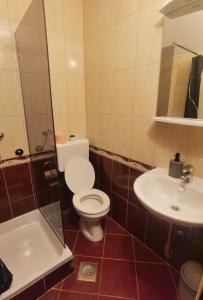 Koupelna v ubytování House Nada