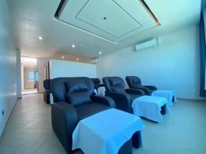 Area soggiorno di Cube9 Resort & Spa 큐브9 리조트 & 스파