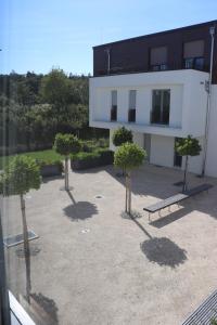 Zahrada ubytování Luxus Apartment in Burghausen