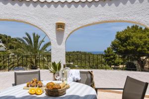 Jídlo v vily nebo okolí