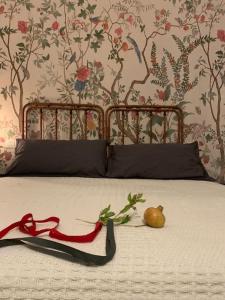 A bed or beds in a room at Trullo rosa