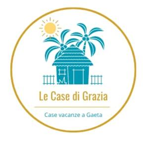 加埃塔的住宿－Le case di Grazia，棕榈树凉亭的标志