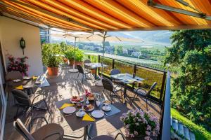 Balkón nebo terasa v ubytování Pension Apartments Pardell
