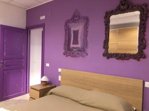 Posteľ alebo postele v izbe v ubytovaní Ospitati - B&B Sangro