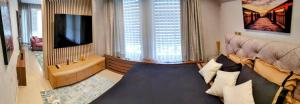 Sjónvarps- og/eða afþreyingartæki á HELGA apartmani BOSS i PRESIDENT