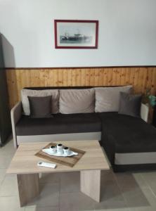 Гостиная зона в Villa Απέραντο Γαλάζιο