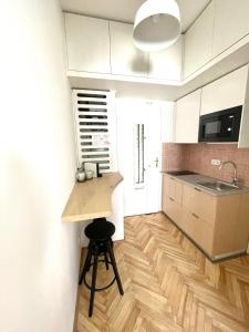 Kuchyňa alebo kuchynka v ubytovaní Studio 5