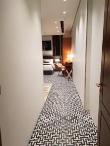 Posezení v ubytování STwin Hotel