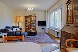 TV a/nebo společenská místnost v ubytování GLC Gauting Living Comfortable 100