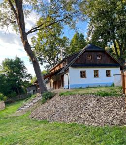 Zahrada ubytování Hamerská chaloupka