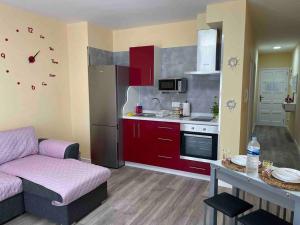 Kjøkken eller kjøkkenkrok på Vv La Joya Del Mar Suites