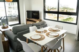 Χώρος καθιστικού στο Relaxing Calpe Luxury Vacation