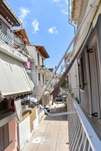 Balkón nebo terasa v ubytování Zakynthos centro Riviera