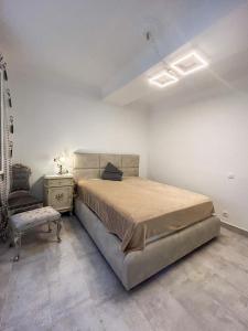 Postel nebo postele na pokoji v ubytování Zakynthos centro Riviera