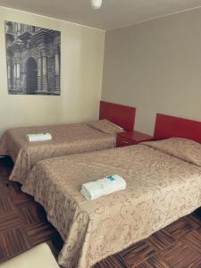 Postel nebo postele na pokoji v ubytování Bon Repos Arequipa