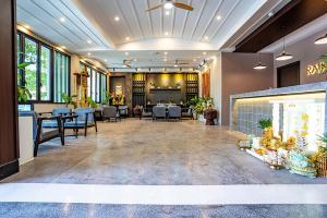 Χώρος καθιστικού στο Rainforest Hotel by NSUN