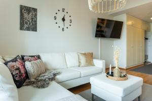 Posezení v ubytování Vasko luxurious suites, Hiisi