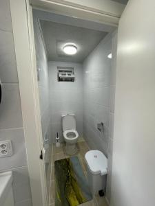 Koupelna v ubytování Guest House Semetei
