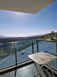 Balkón alebo terasa v ubytovaní App. Meeres Blick Eşin Golf Resort