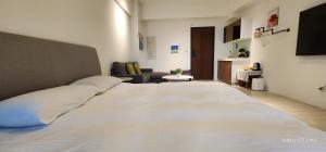 楓葉閣溫泉會館Hot Spring Hotel 객실 침대