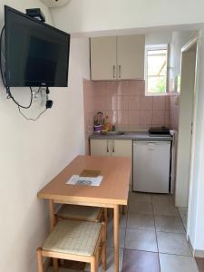 Kuchyň nebo kuchyňský kout v ubytování Anita Guest House