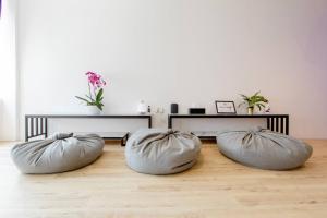 Posezení v ubytování RadZone Hostel